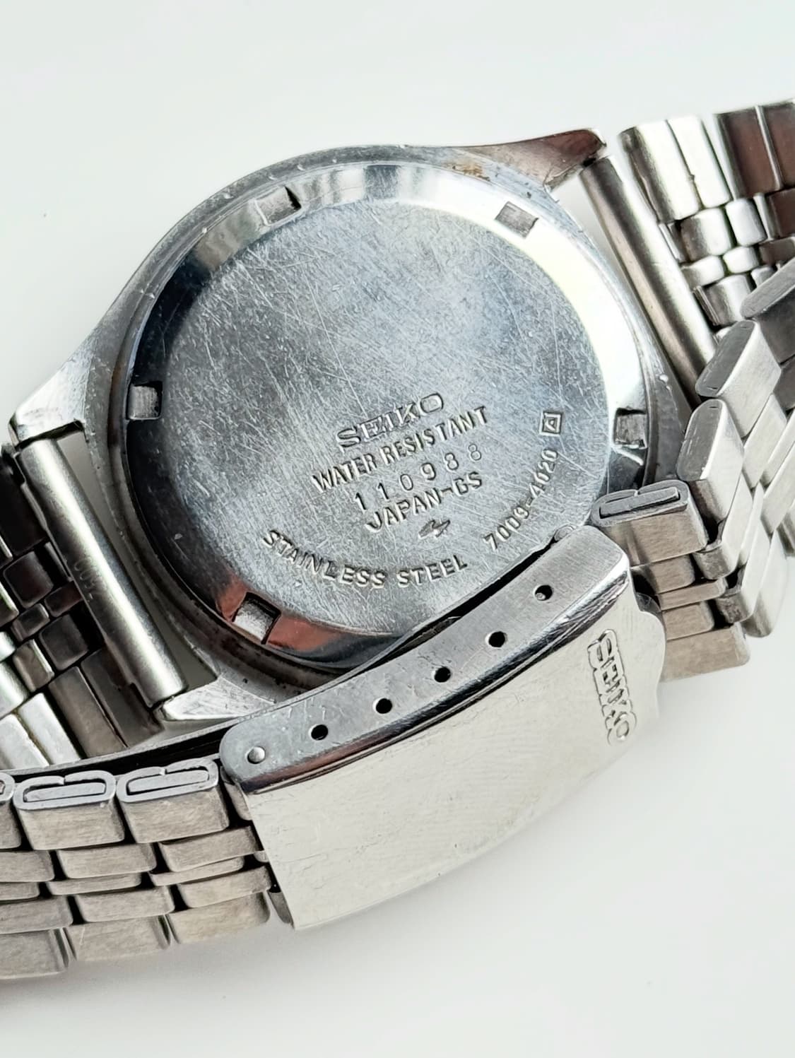 90s Seiko5 Autmatic Vintage Metal Watch 상품이미지5