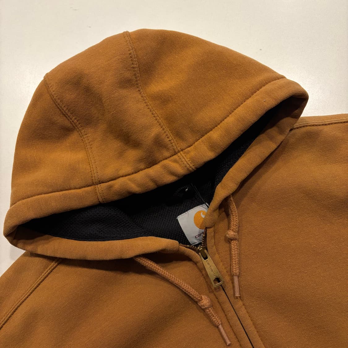 [M] 칼하트 레인디펜더 브라운 후드 집업 자켓 C575 상품이미지3