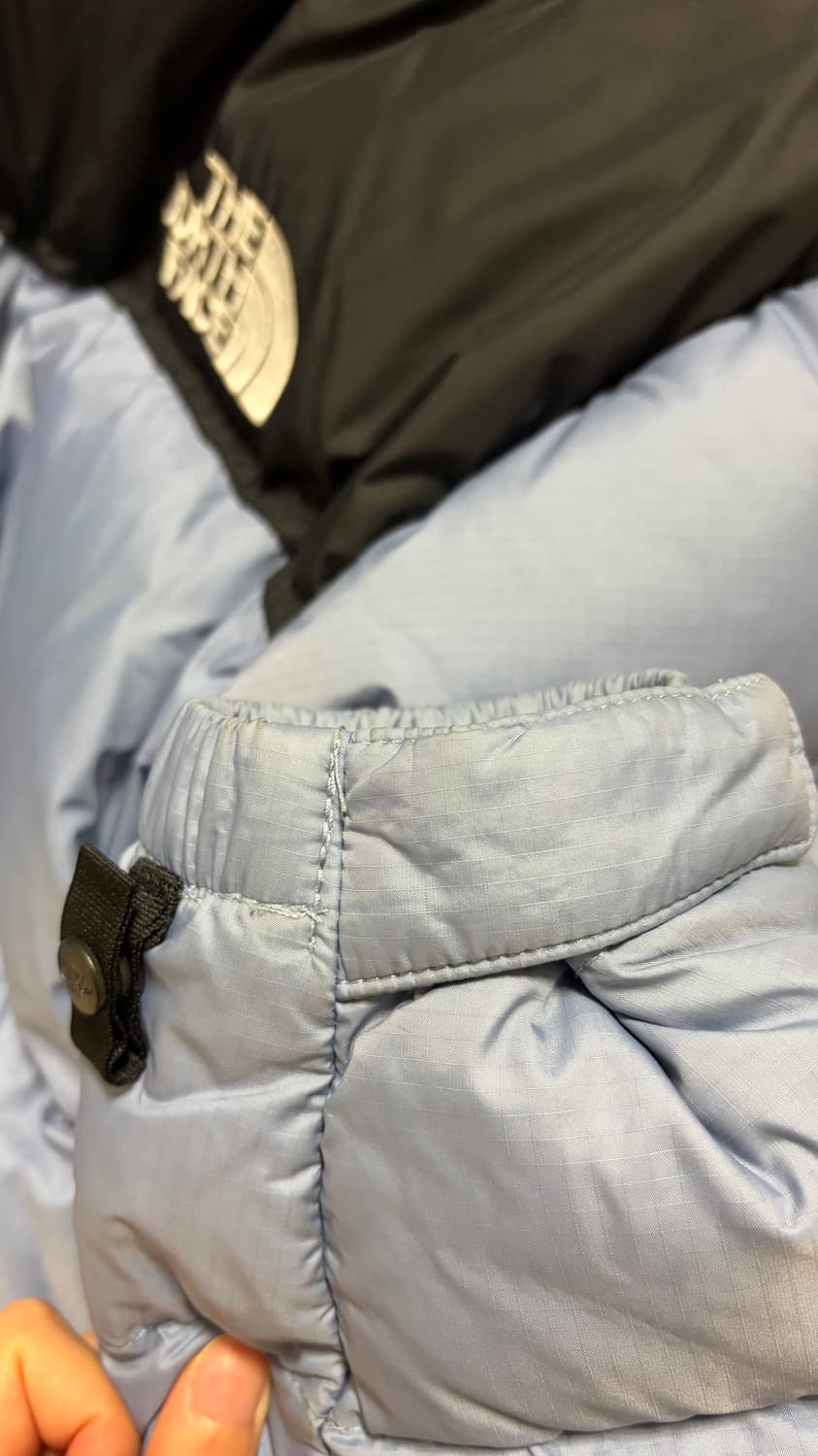 (W) 노스페이스 1996 레트로 눕시 자켓 스모크 블루 상품이미지3