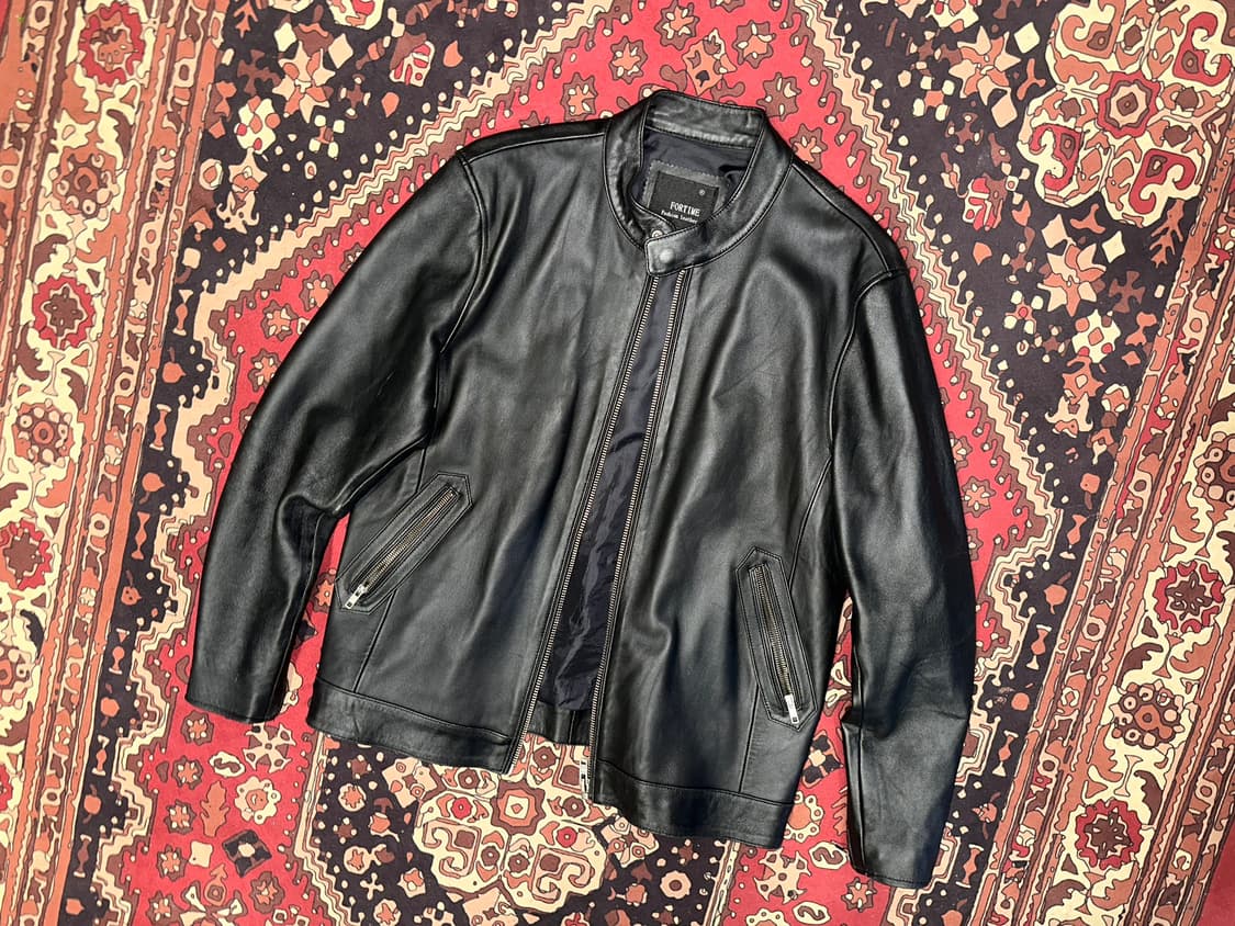 ( XL-2X ) 바이커자켓 레이싱자켓 라이더자켓 봄버자켓 가죽자켓 상품이미지6