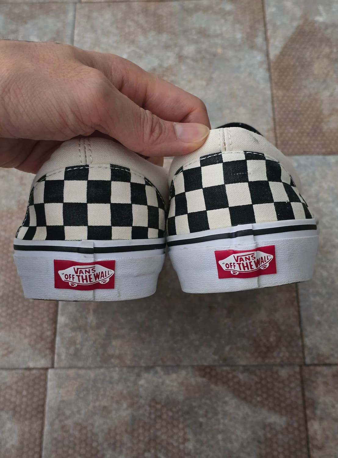 (280)반스 체커보드 슬립온 상품이미지8