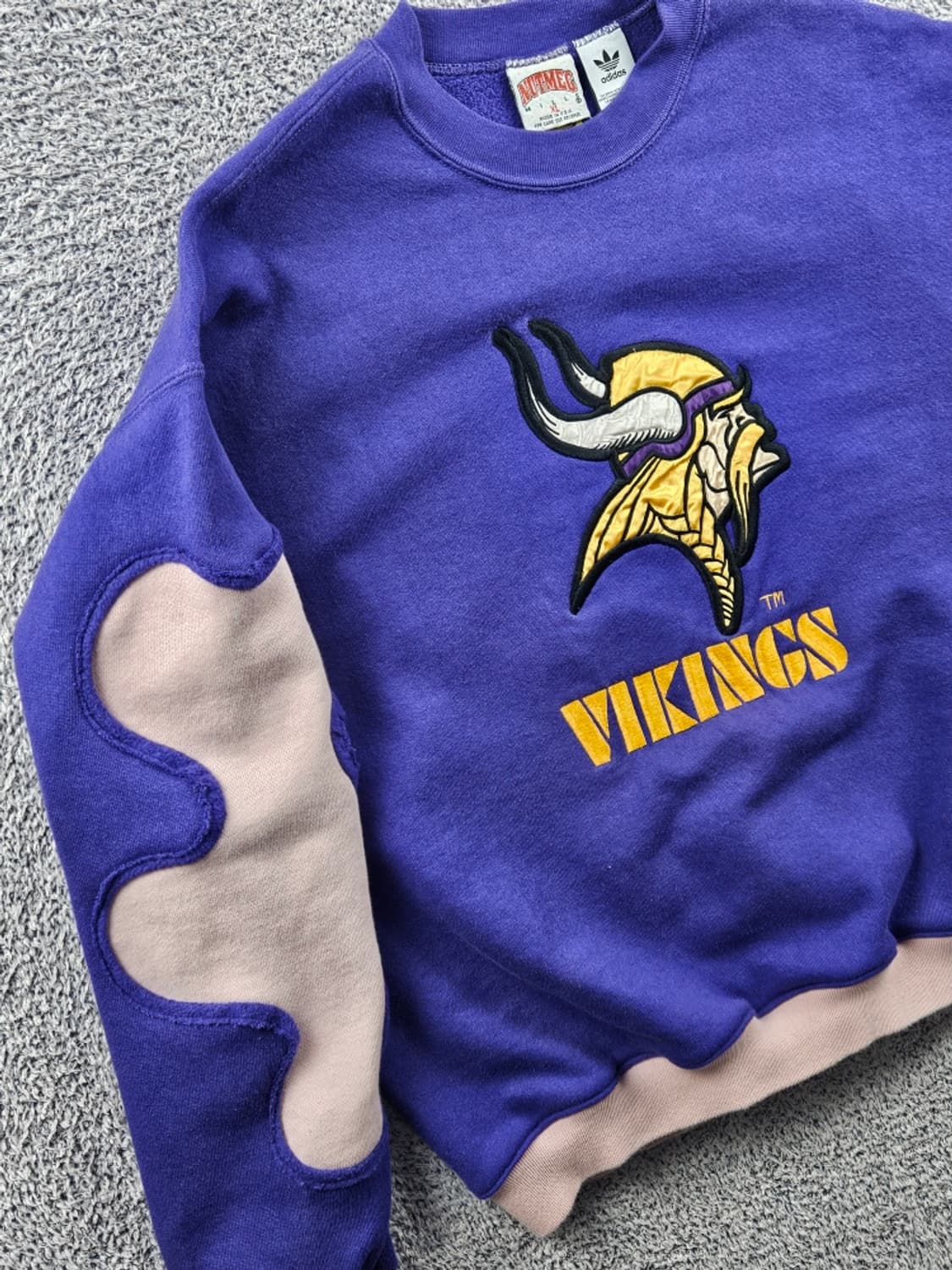 90's USA 넛맥 X 아디다스 커스텀 스웻 맨투맨 (XL)/10994 상품이미지6