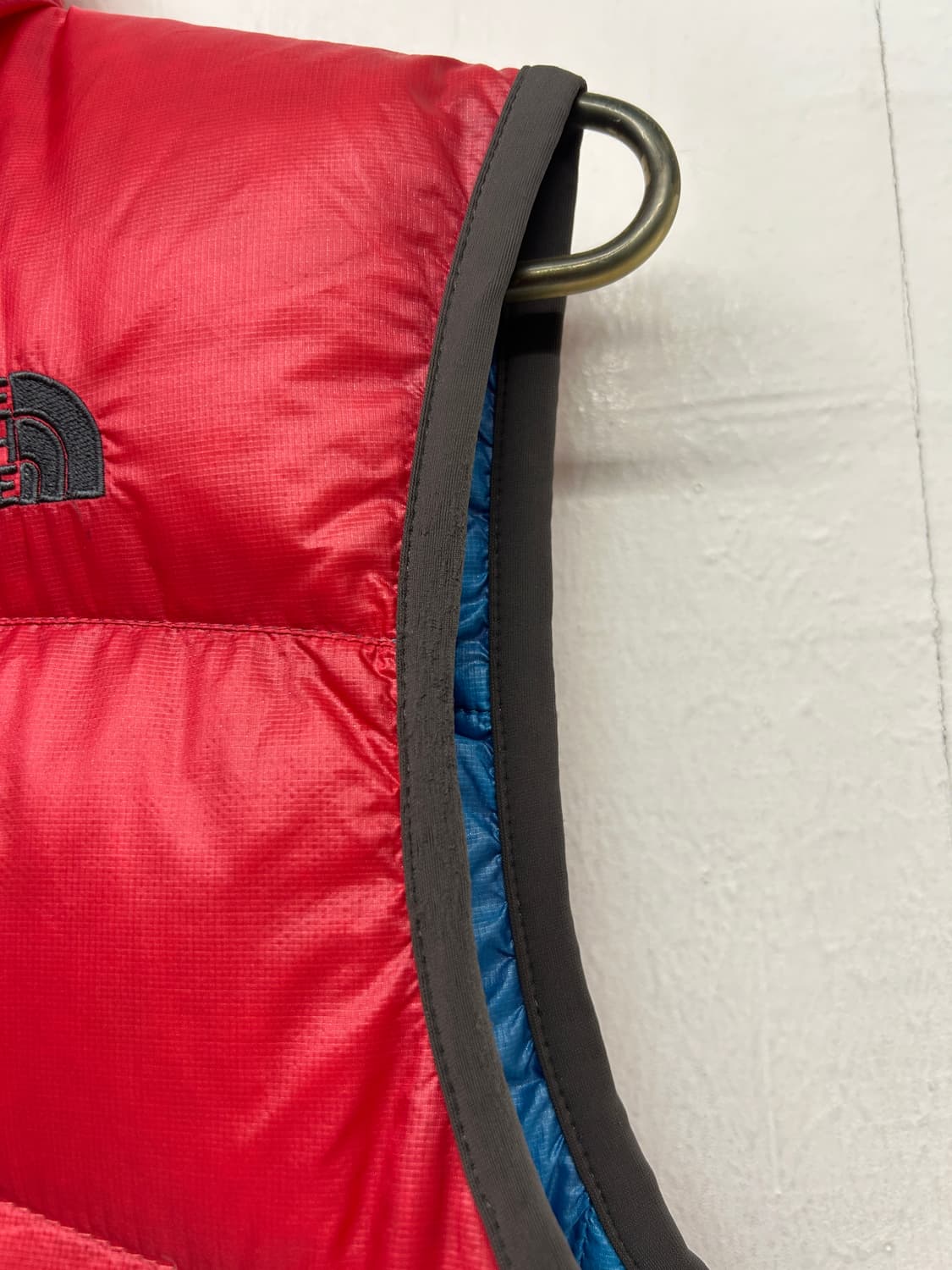 노스페이스 써밋 빨간색 경량 패딩 조끼 상품이미지5