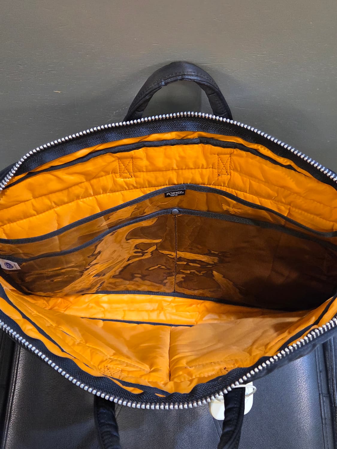 PORTER 포터 블랙 탱커 토트백💯 상품이미지5