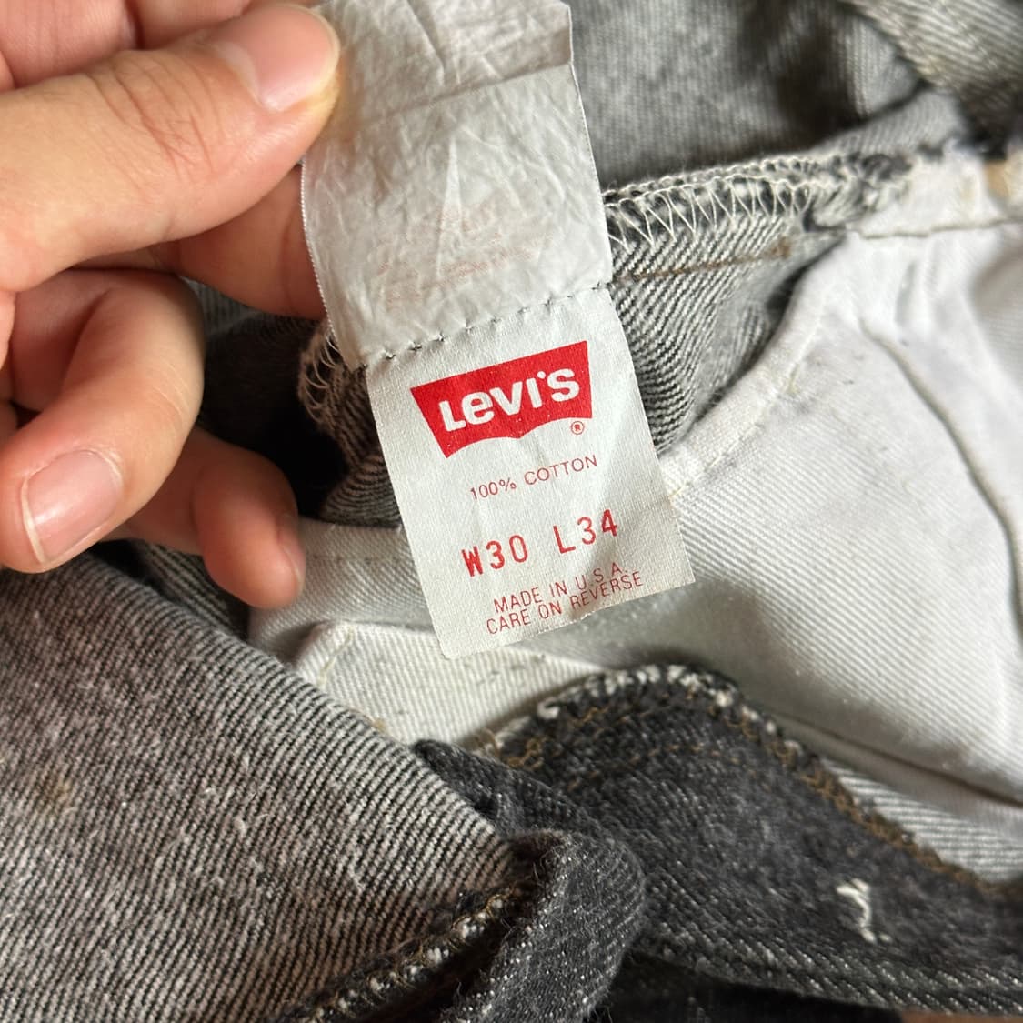 90’s Levi’s 501 made in usa denim pants 상품이미지7