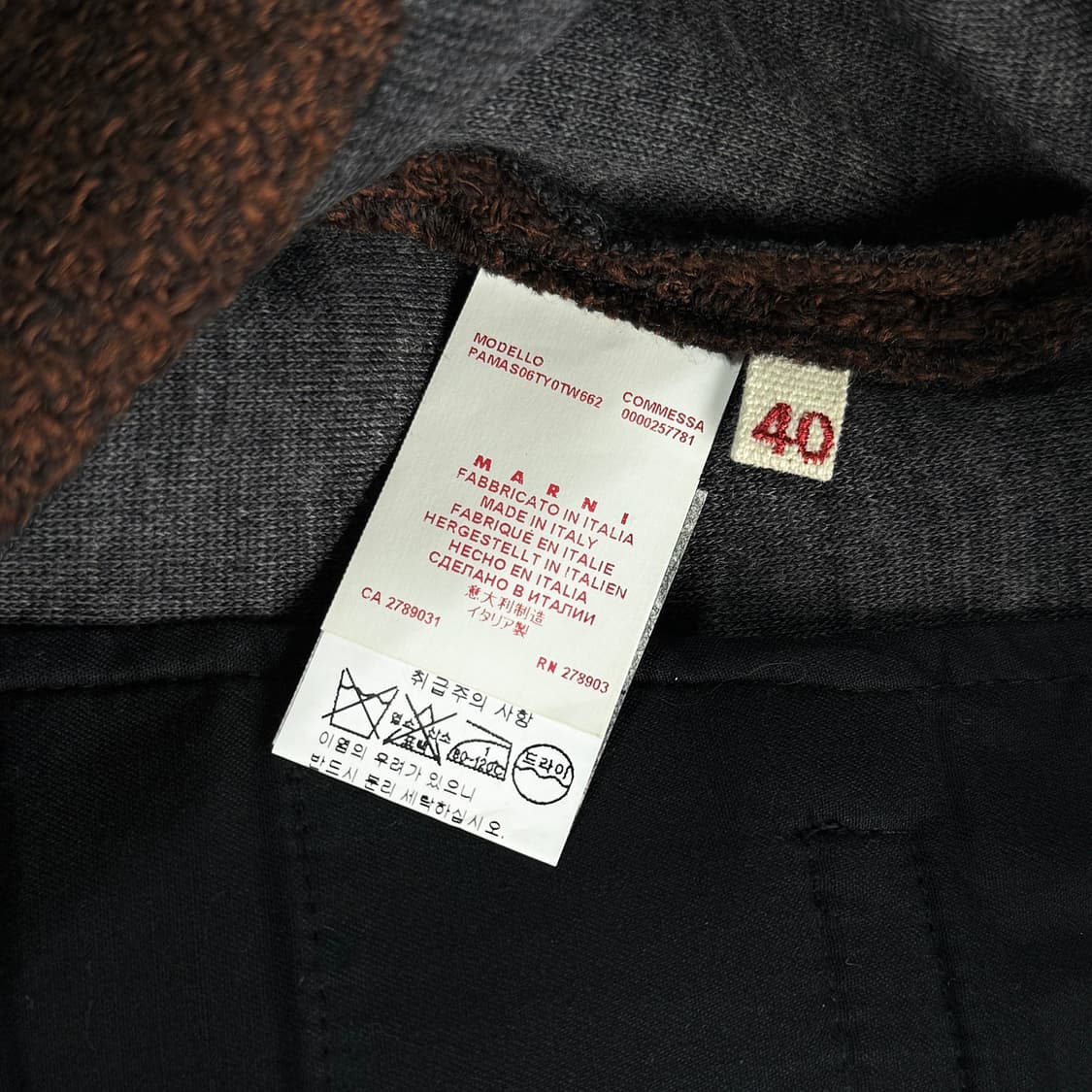 마르니 와이드 울 숏츠 상품이미지3