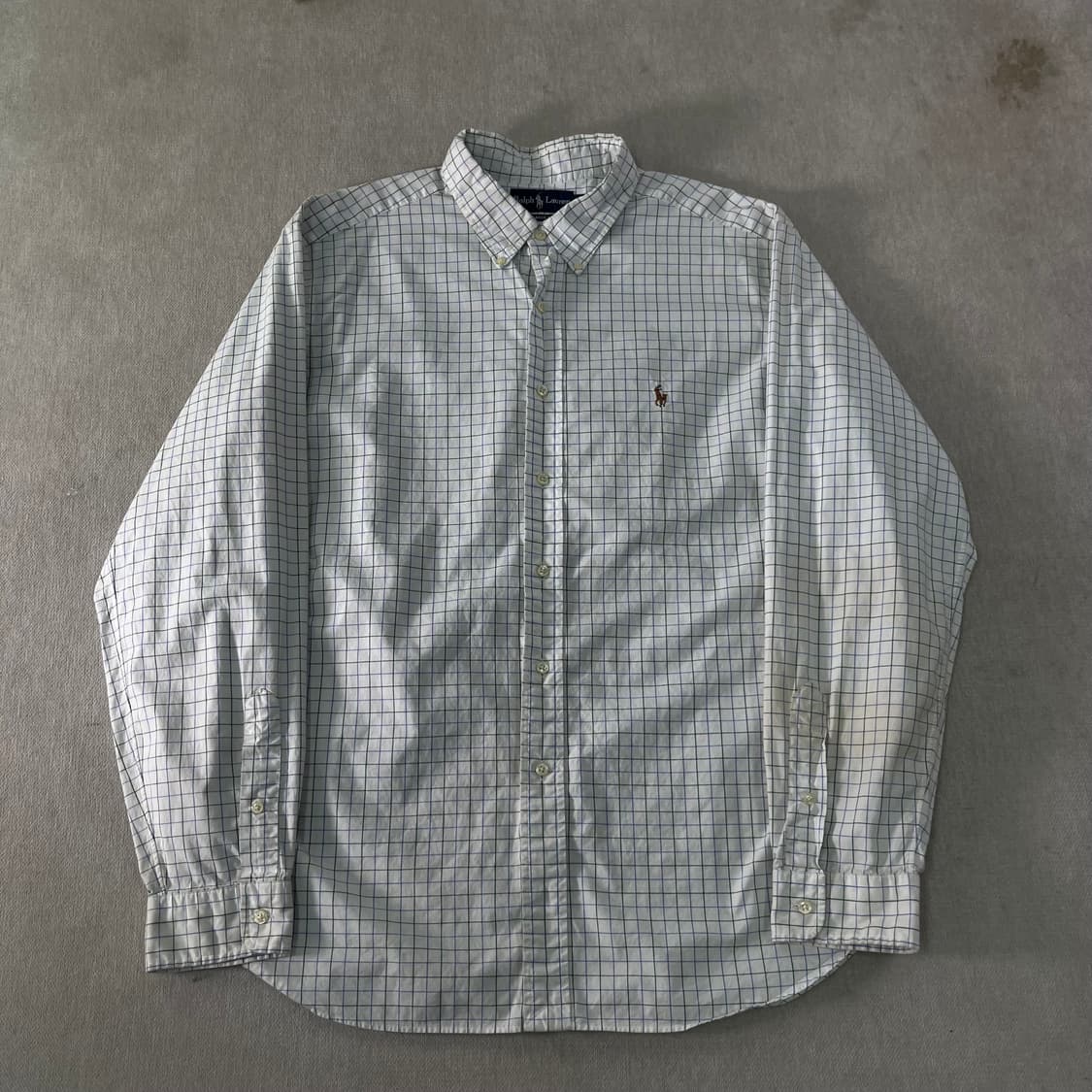 110 폴로랄프로렌 빈티지 체크 셔츠  상품이미지1