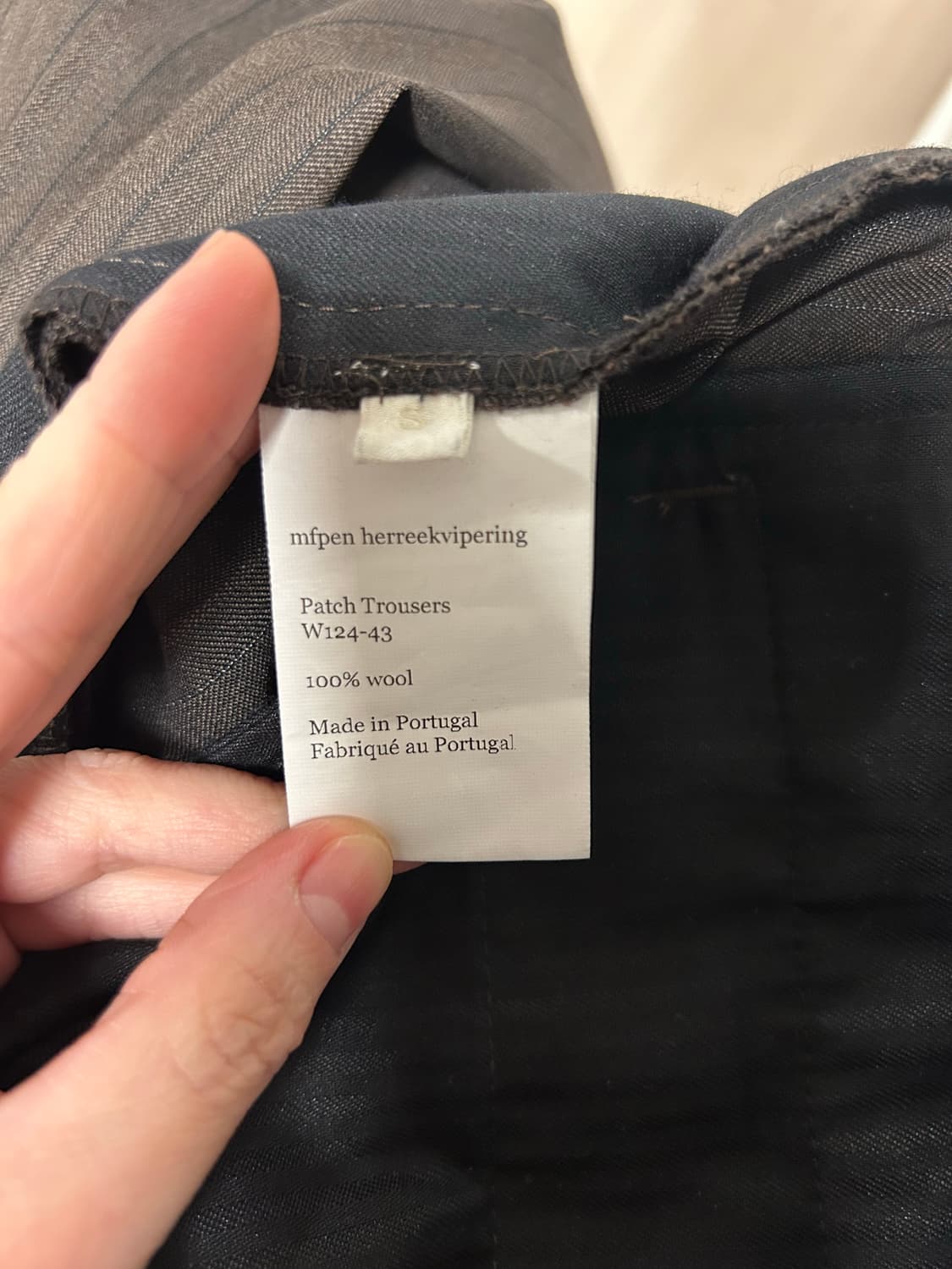 mfpen patch trouser Ssize 상품이미지7