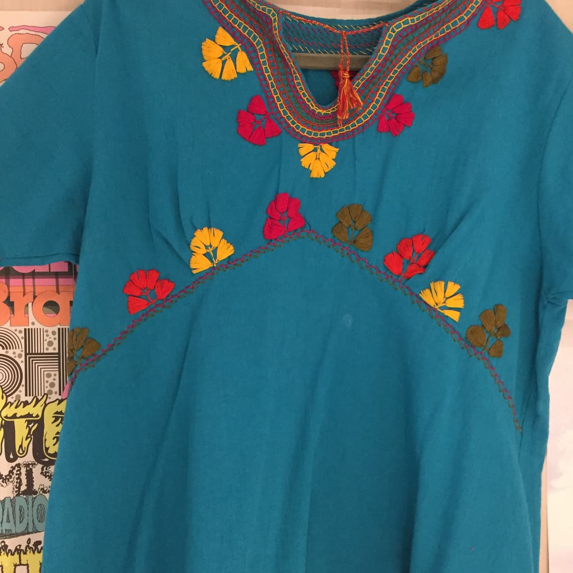 하구미 멕시코 자수 블라우스 상품이미지4