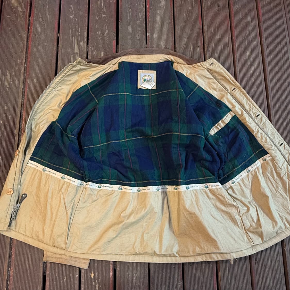 빈티지 베이지 초어자켓 상품이미지5