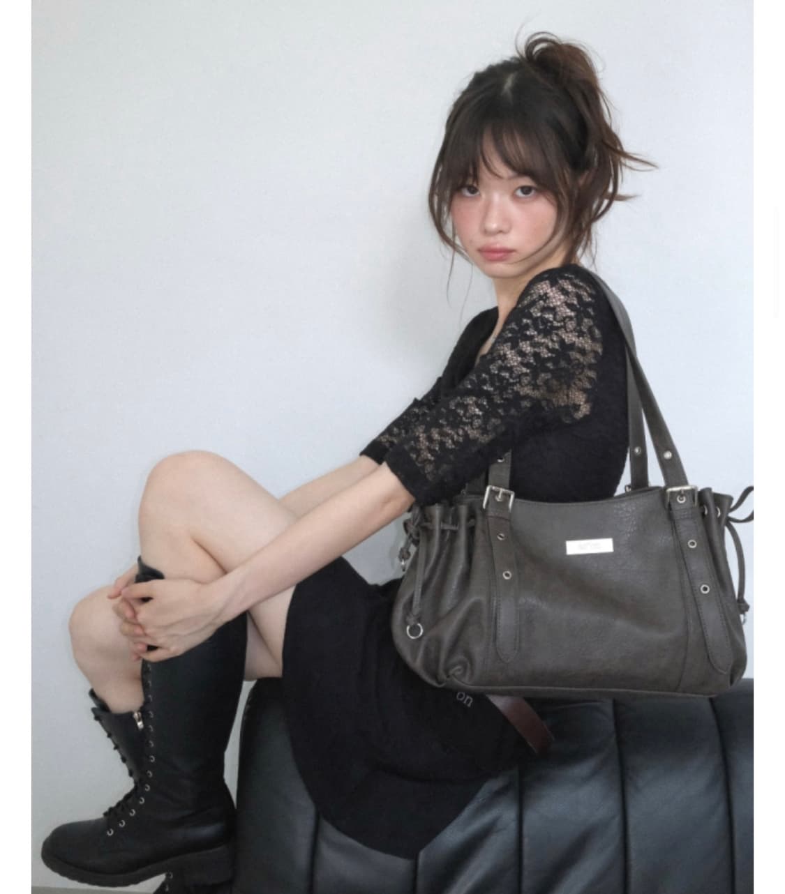 ASON HEAVEN BAG 애즈온 헤븐백 브라운 상품이미지1