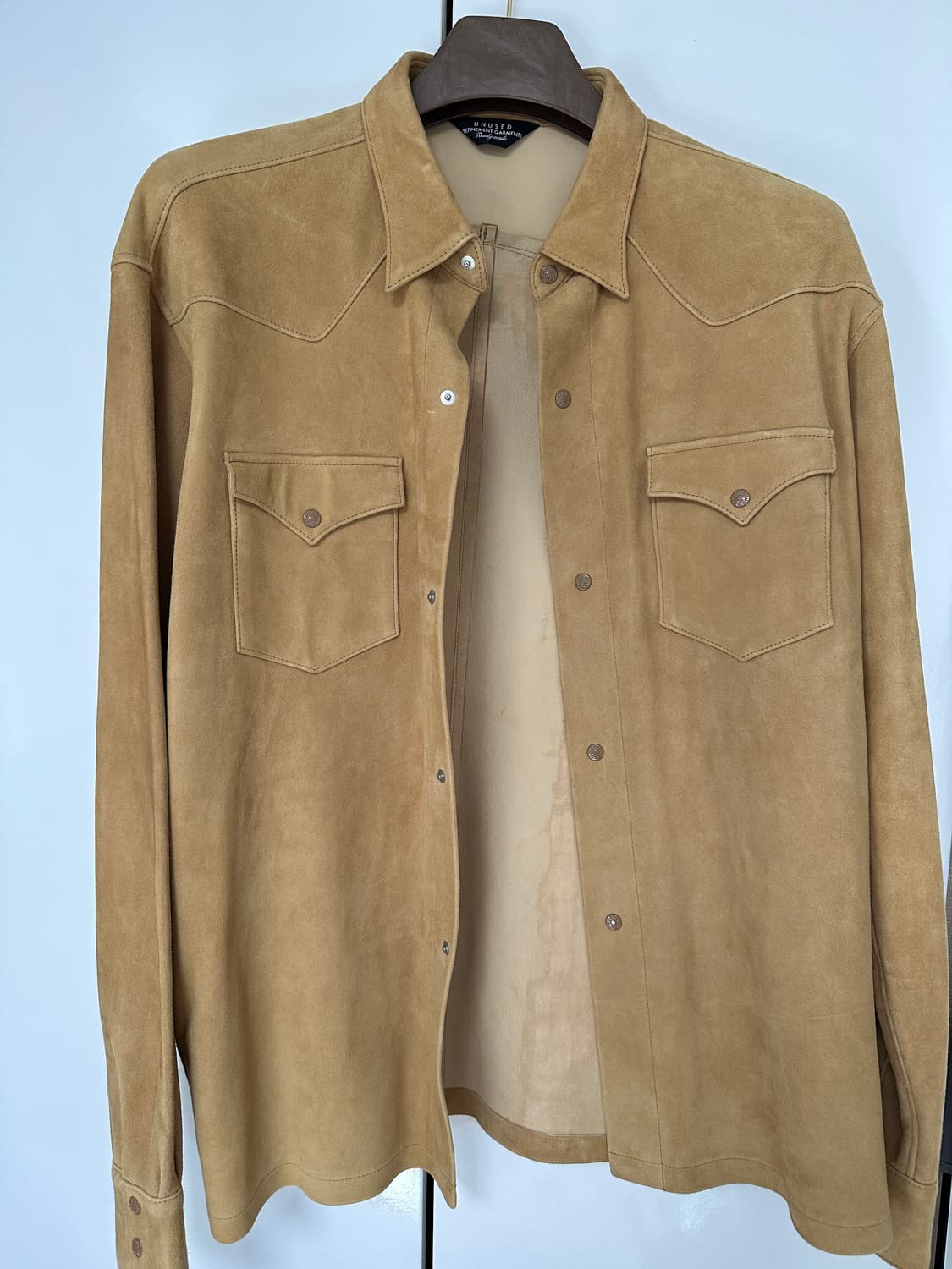 언유즈드 스웨이드 셔츠 자켓 상품이미지1