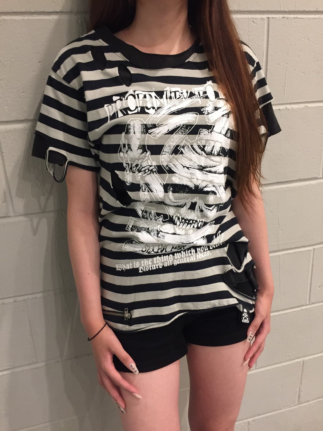 “sexpot revenge“punk grunge short sleeve 상품이미지8