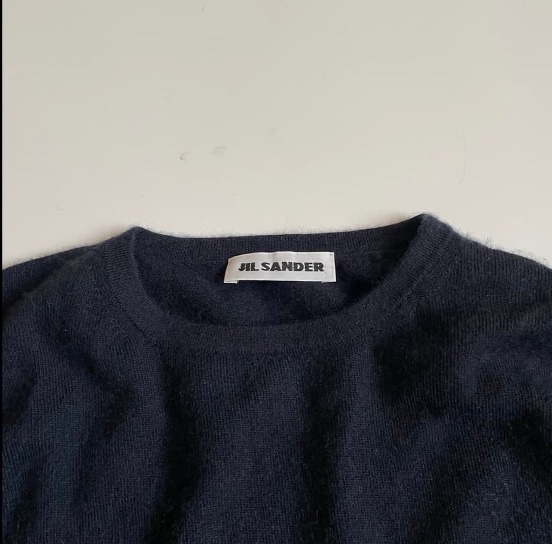 질샌더 반팔 캐시미어 믹스 니트 상품이미지3