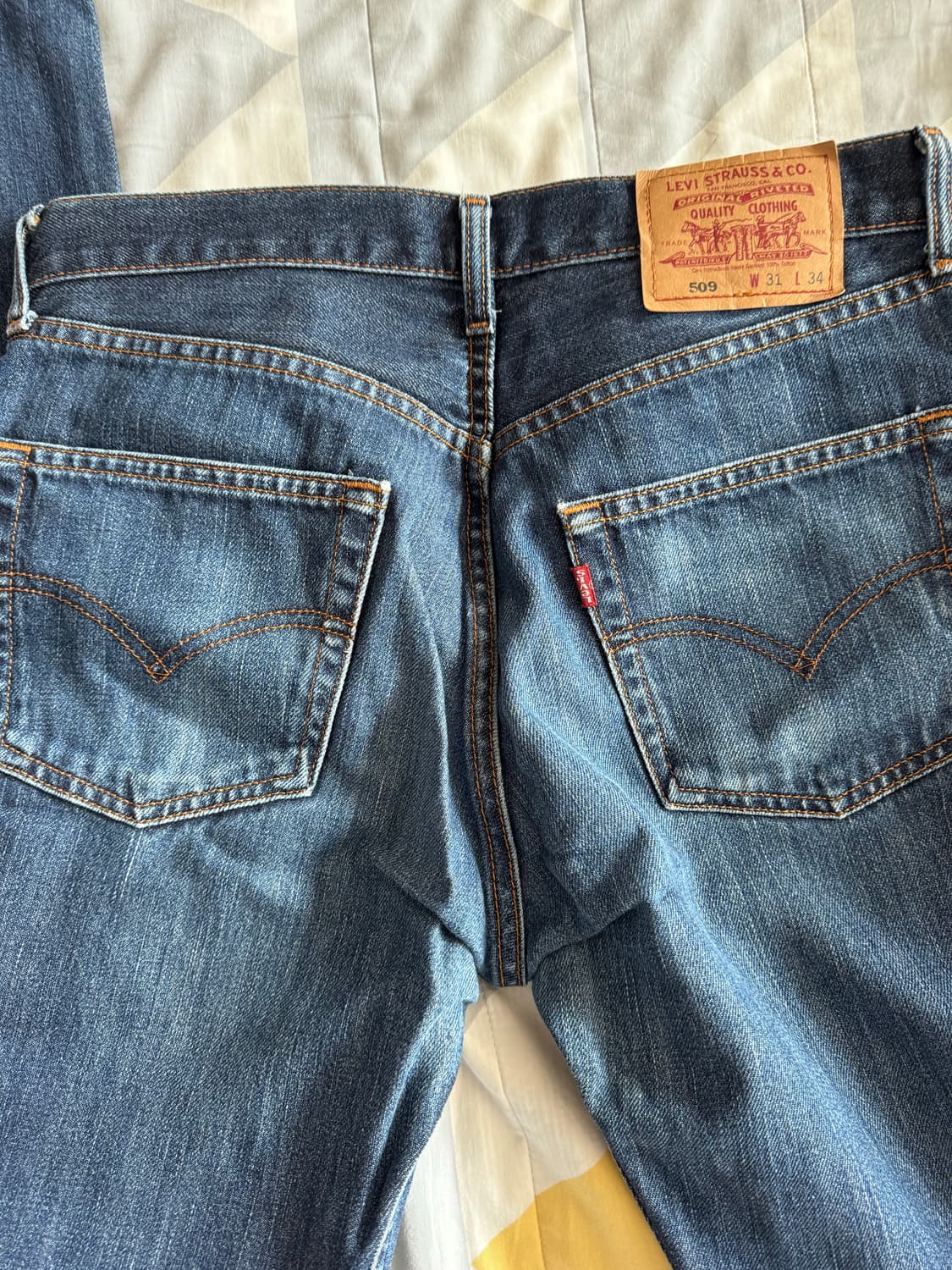 리바이스 509 데님 청바지 상품이미지4