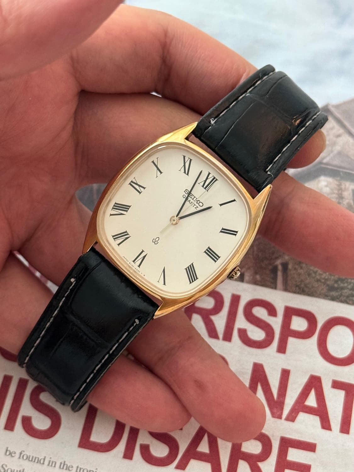 Seiko 세이코 로만 인덱스 스퀘어 쿼츠 상품이미지4