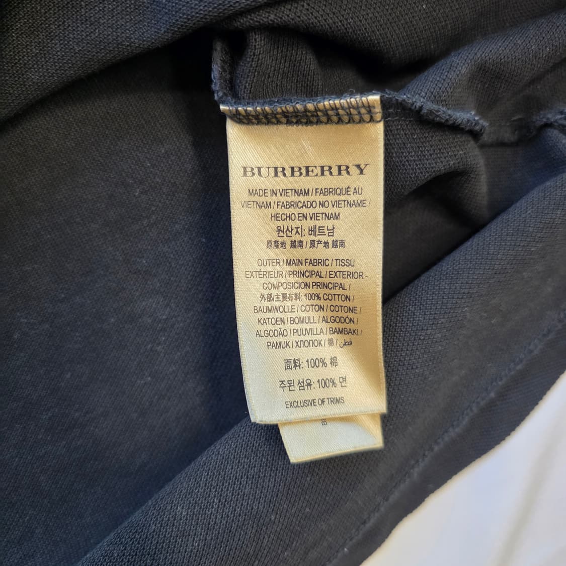 [L]버버리 PK 카라티 반팔 상품이미지5