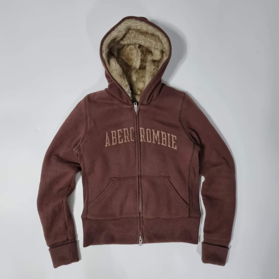 아베크롬비 퍼 후드집업 상품이미지1