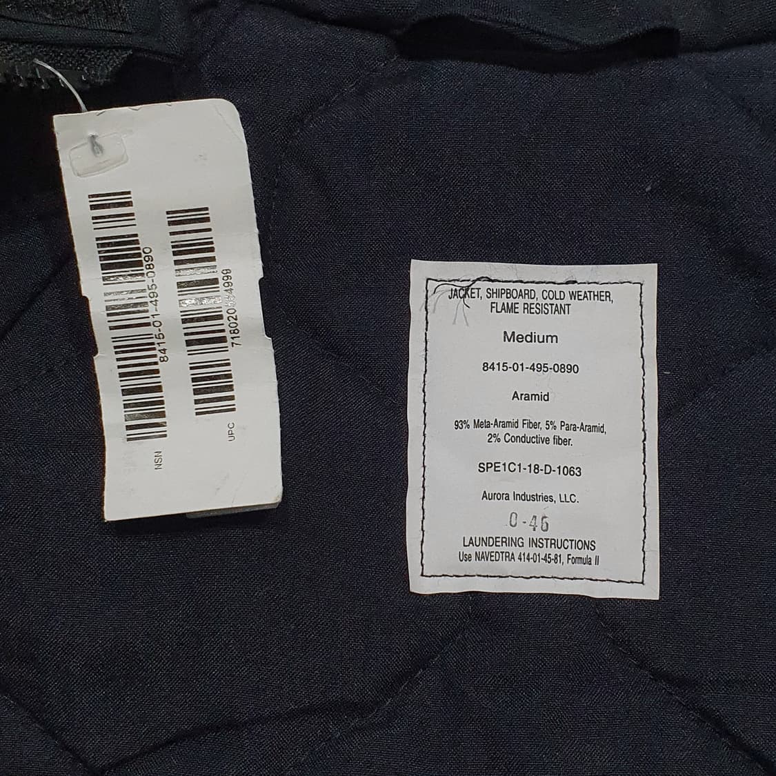 usn 미해군 쉽보드 자켓 m (100) 데드스탁 덱자켓 상품이미지7