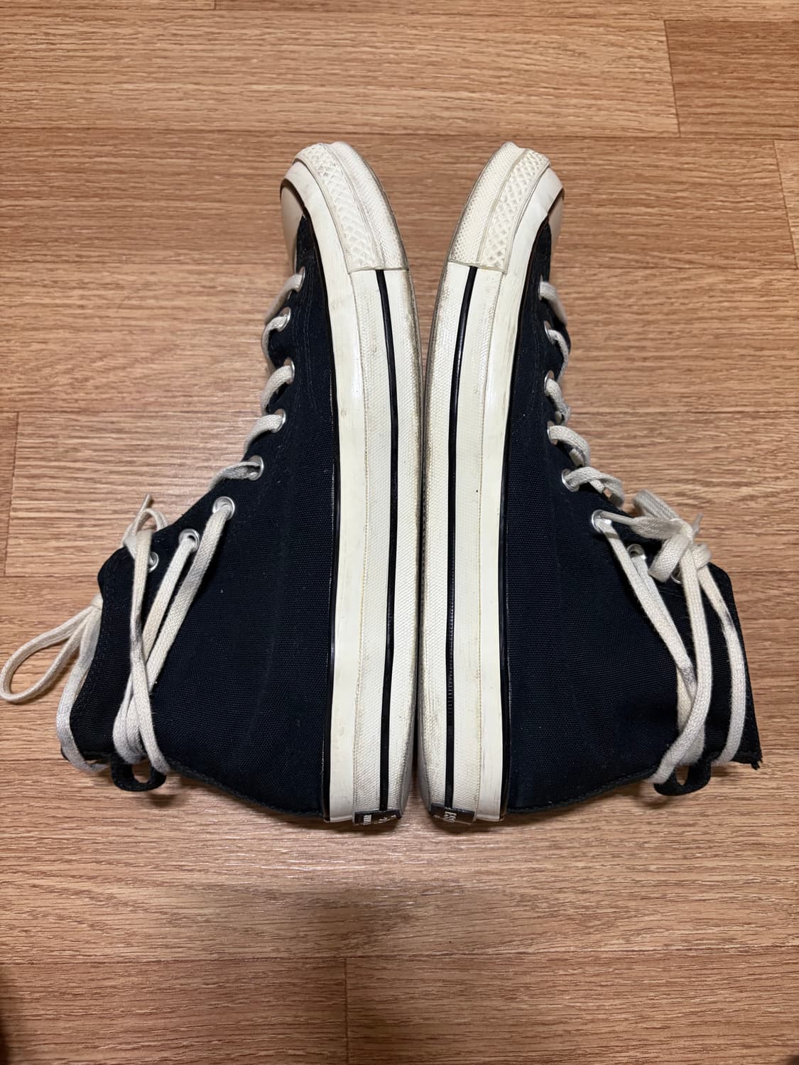 295)피오갓에센셜 컨버스 척하이 블랙 상품이미지4