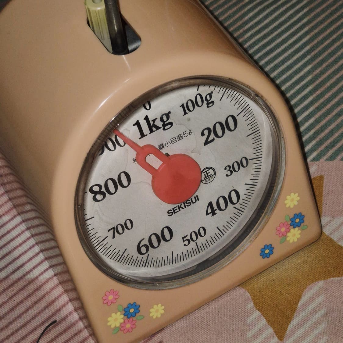 98s 고전 키티 플로랄 아날로그 저울 상품이미지8