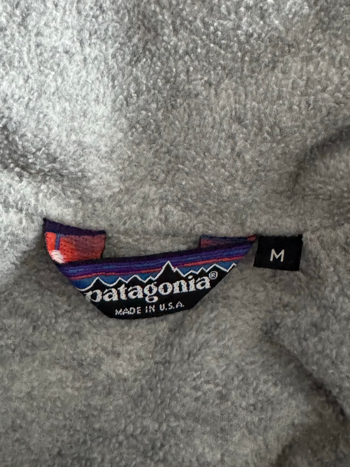 [M] USA 파타고니아 쉘드 신칠라 자켓 그레이 상품이미지3
