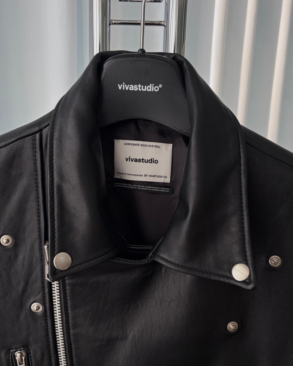 [L]비바스튜디오 테리 라이더 램스킨 양가죽 자켓 상품이미지9