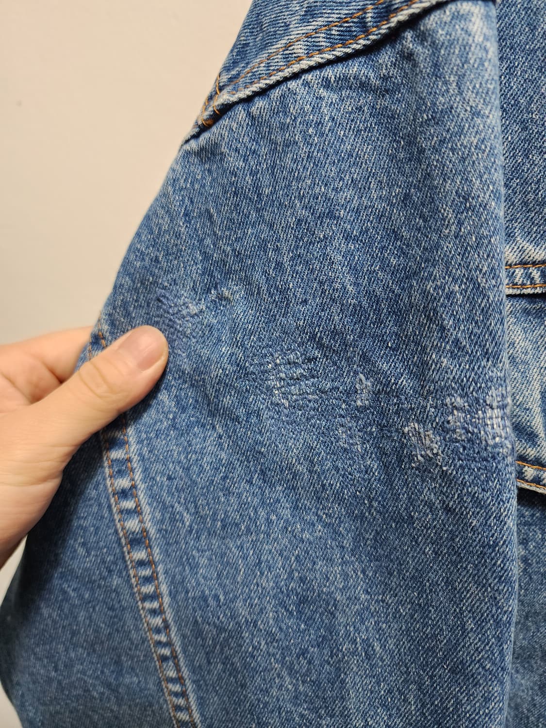 90s 리바이스 빈티지 데님 청자켓 상품이미지5