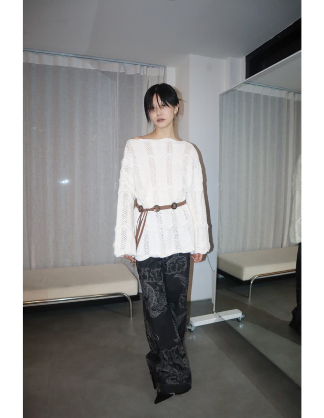 팁씨 dragon vintage denim pants 상품이미지3
