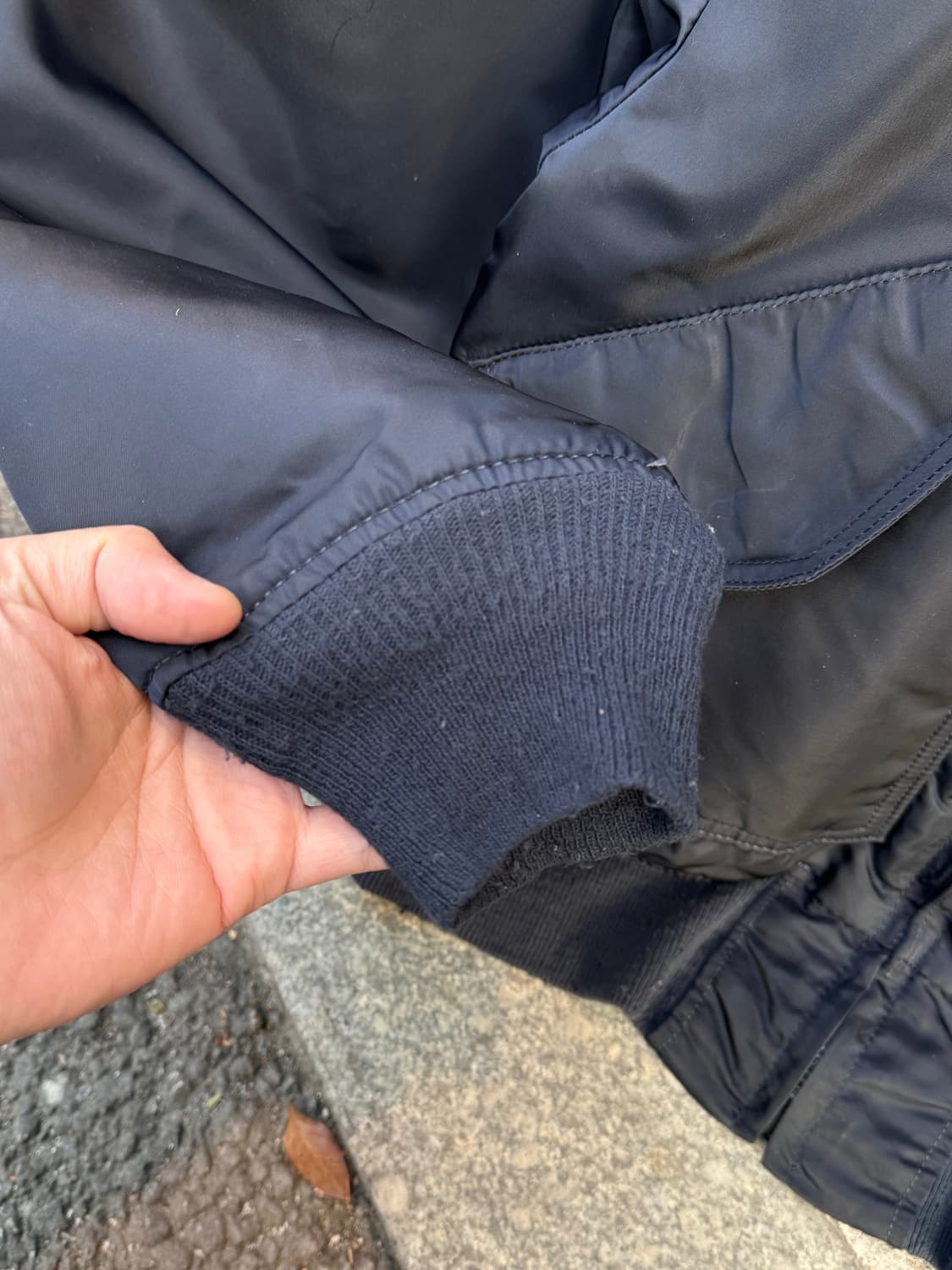 90s 알파인더스트리 CWU-45P 플라이트 봄버 자켓  상품이미지6