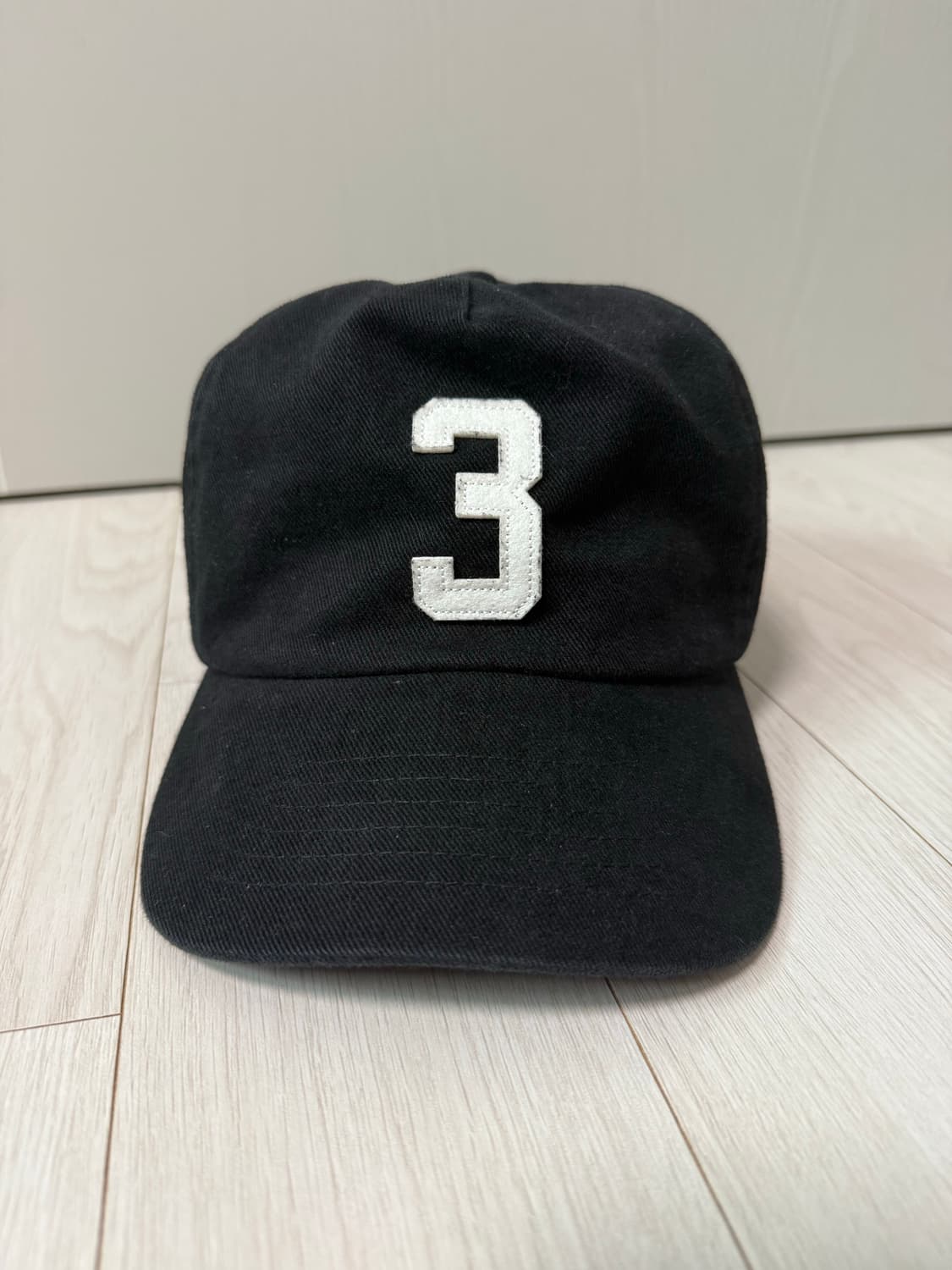 Collect Pieces Three 5 Panel Cap Black 상품이미지2