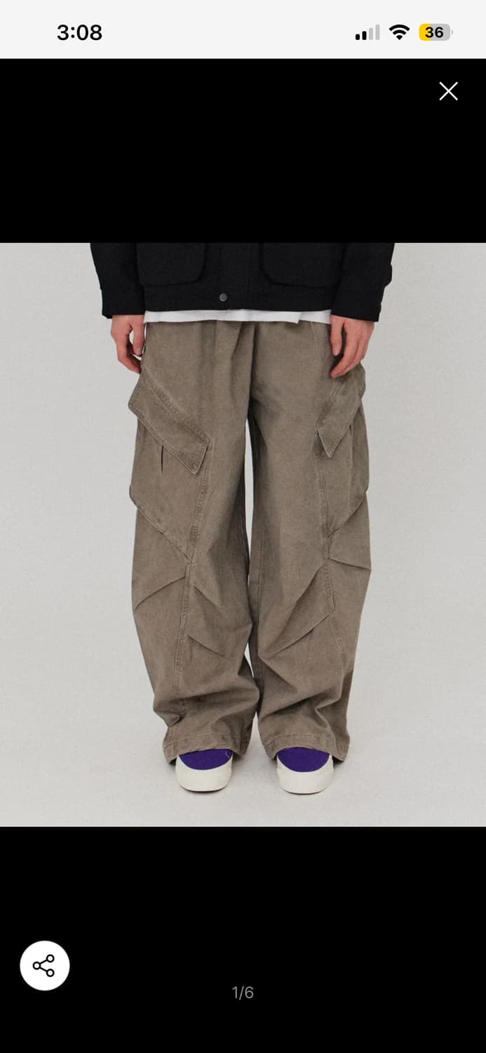 골든선샤인 washed cargo pants 상품이미지1