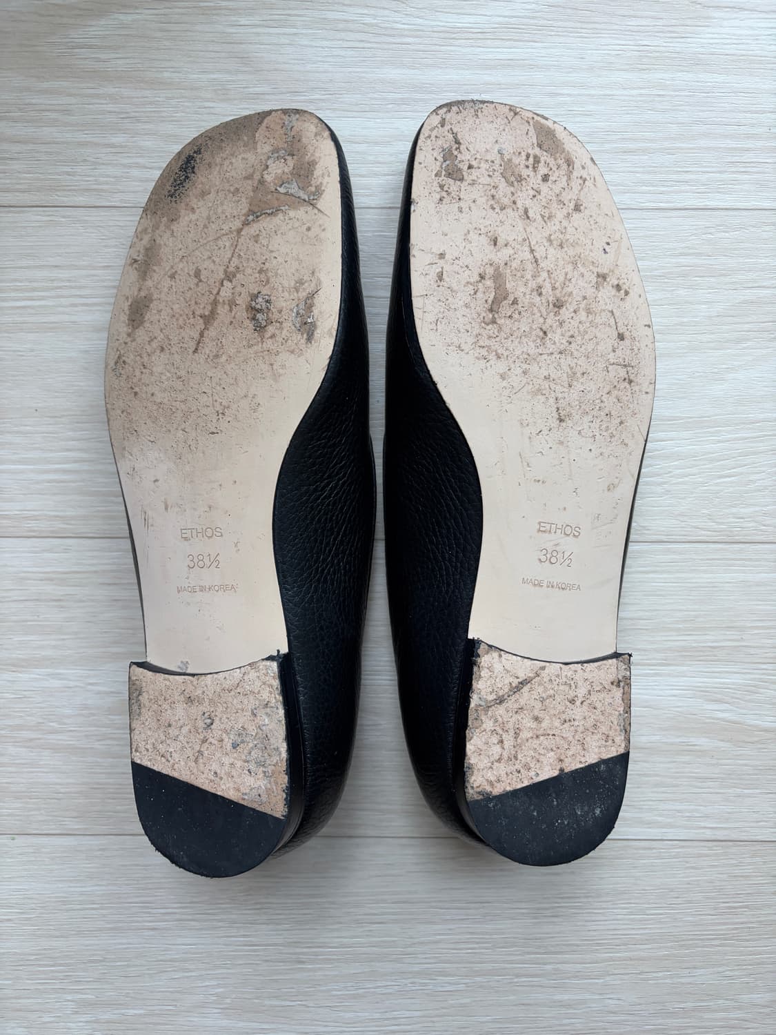 Ethos 에토스 LEATHER FLAT SHOES 255 상품이미지3