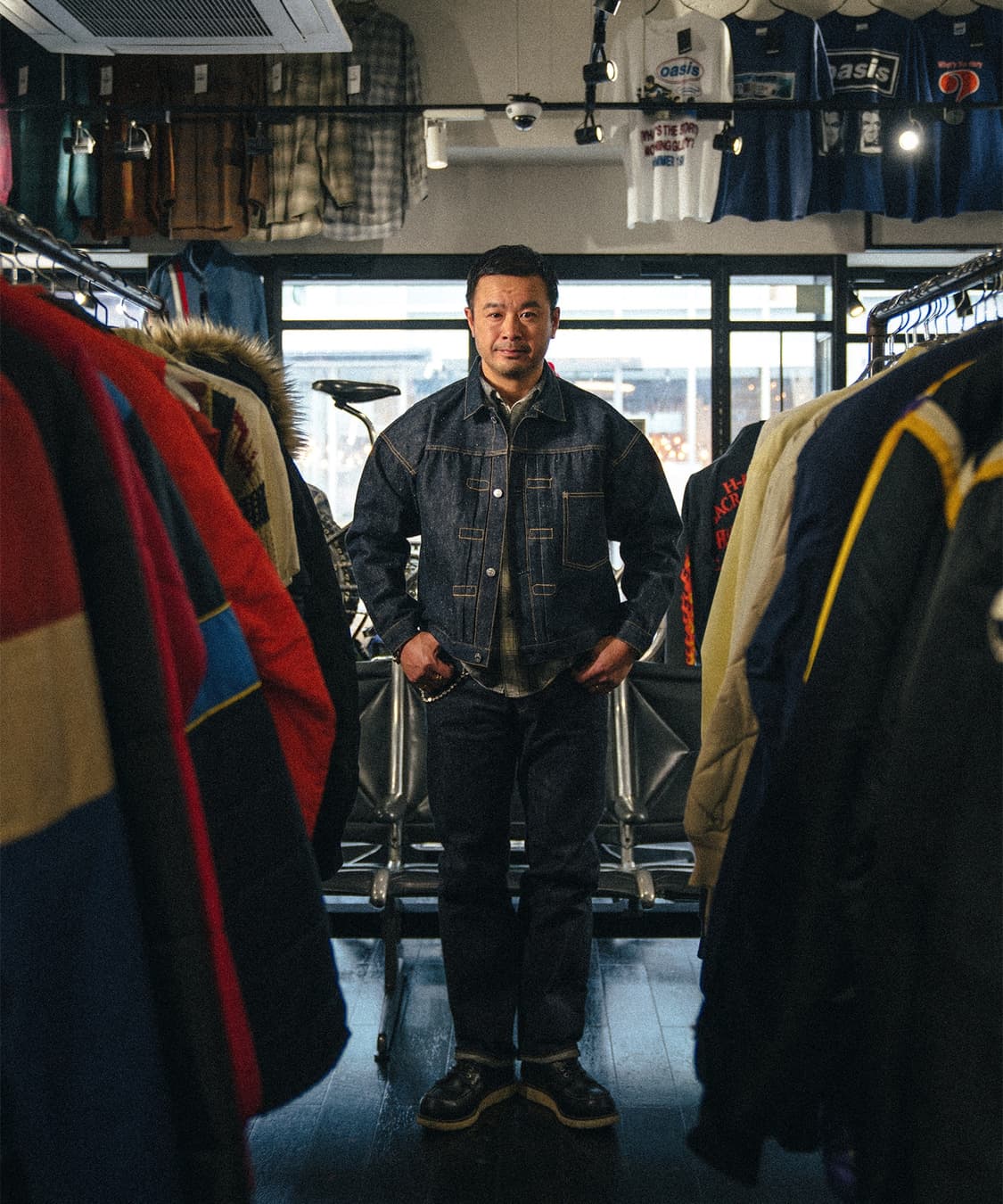 [새상품/34] 세인트미카엘 X 베르베르진 데님 팬츠 리지드 상품이미지6