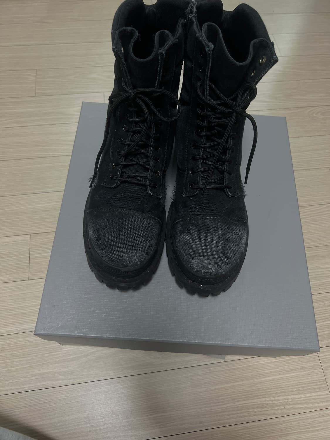 발렌시아가 스트라이크 컴뱃부츠 40 상품이미지2