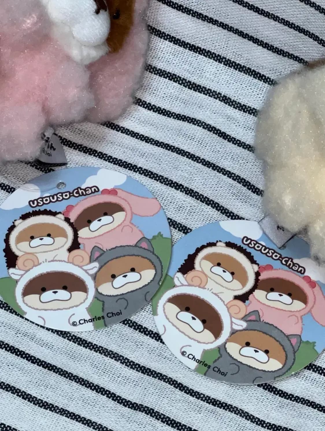 따끔, 깡총 우소우소짱 8cm 미니 키링 인형 일괄 상품이미지2