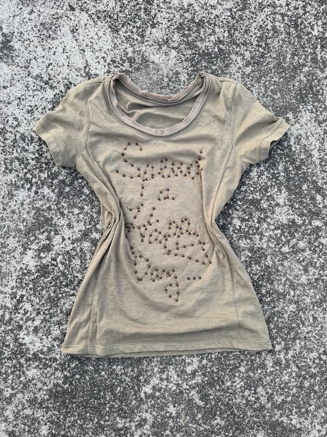 Brown vintage top 상품이미지3