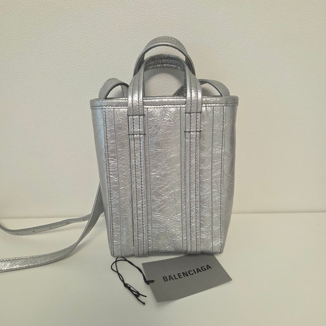 BALENCIAGA 발렌시아가 정품 폰홀더백 미니 크로스백 토트 숄더백 상품이미지3