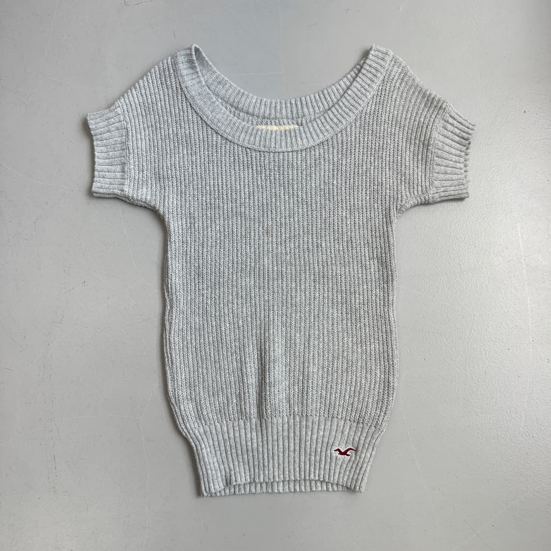 홀리스터 오프숄더 딱붙 반팔 니트 상품이미지2