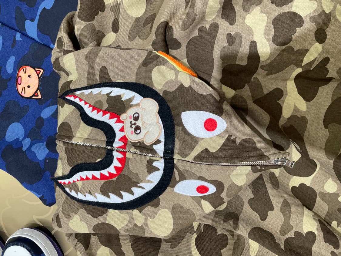 베이프 스트레이 키즈 후드집업 상품이미지1