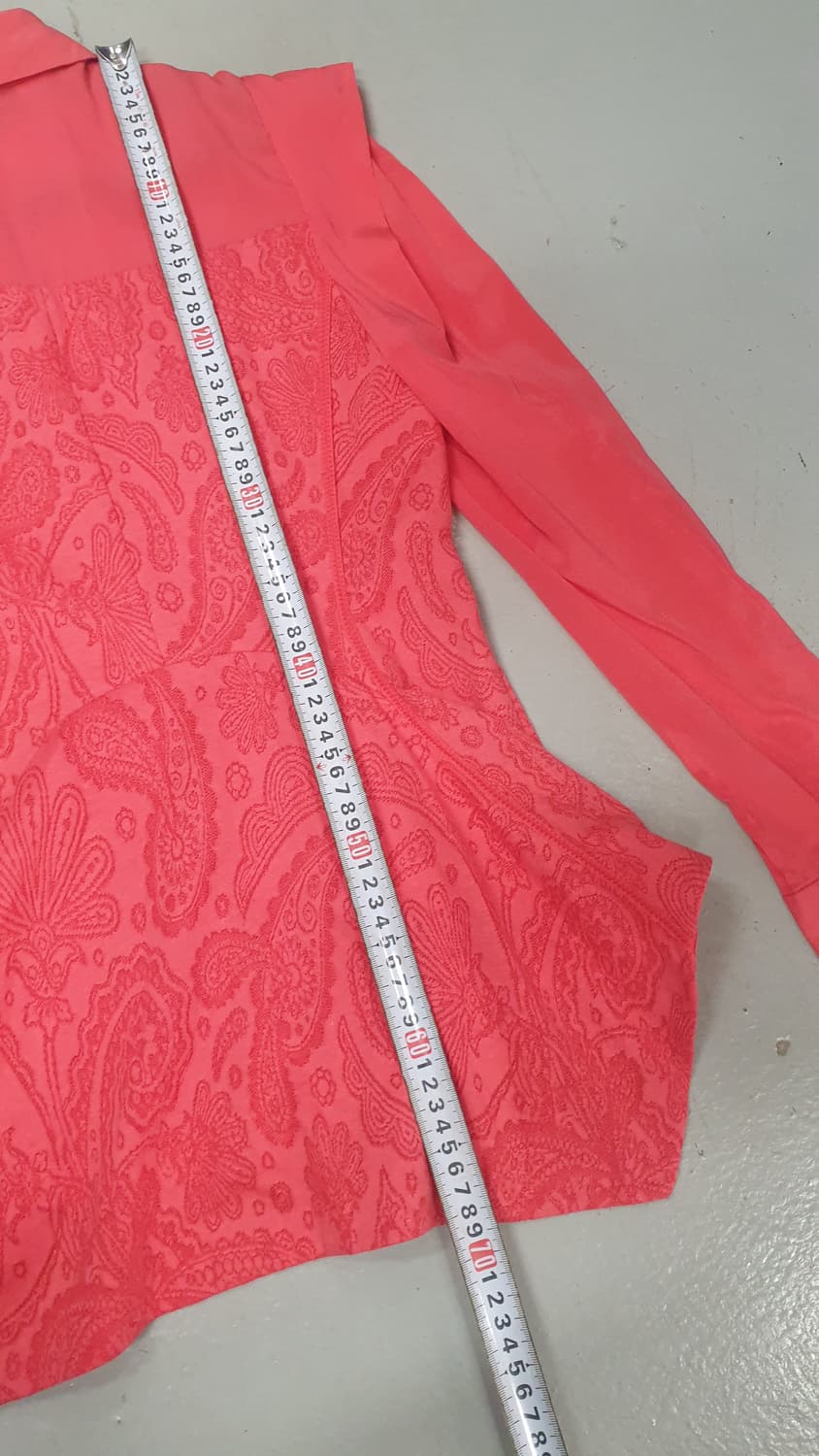 오브제 로즈레드 블라우스 2사이즈 상품이미지7