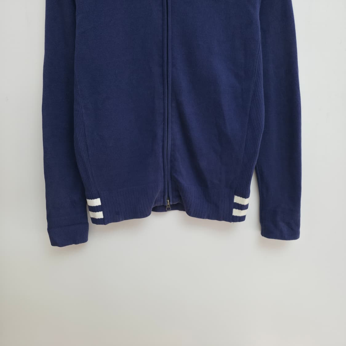 [M] 라코스테 네이비 니트 집업 가디건 상품이미지3