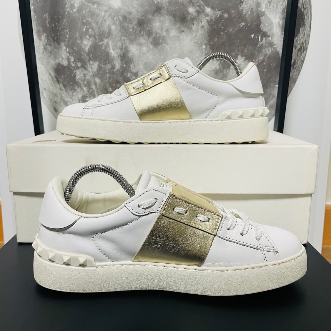 정품 38) 발렌티노 골드 히든 스니커즈 240~245 상품이미지4