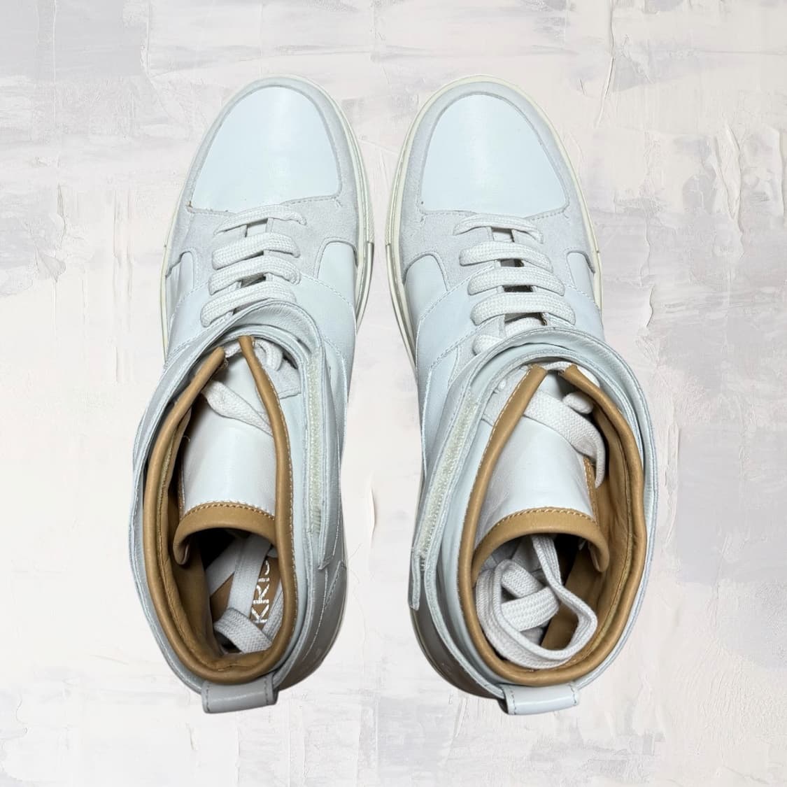 (풀구성 새상품) 크리스 반 아쉐 09fw 스트랩 스니커즈 41 상품이미지2