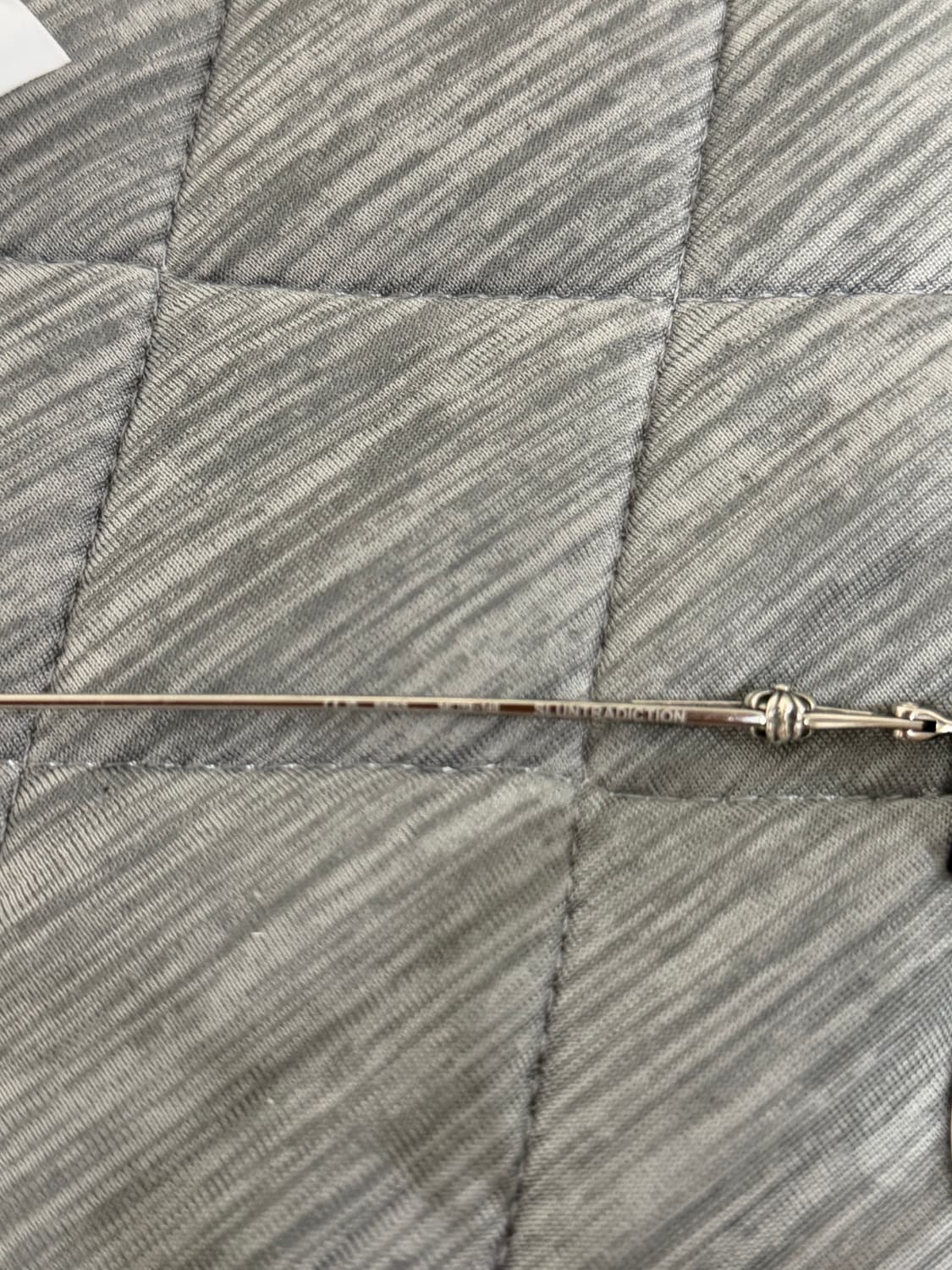 크롬하츠 슬런트레딕션 54사이즈 블랙실버 새제품 판매합니다 상품이미지5