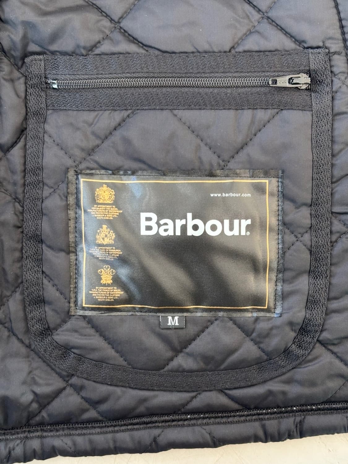Vintage Barbour Quilting Jacket 상품이미지7