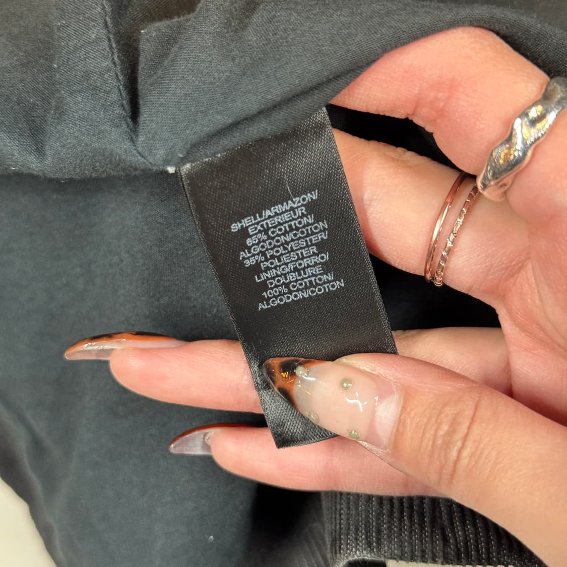 M) DKNY JEANS 블랙 코듀로이 자켓 상품이미지7