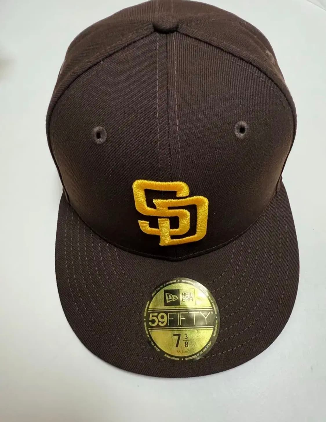 뉴에라 MLB 어센틱 샌디에이고 파드리스 피티드캡 게임 브라운 상품이미지1