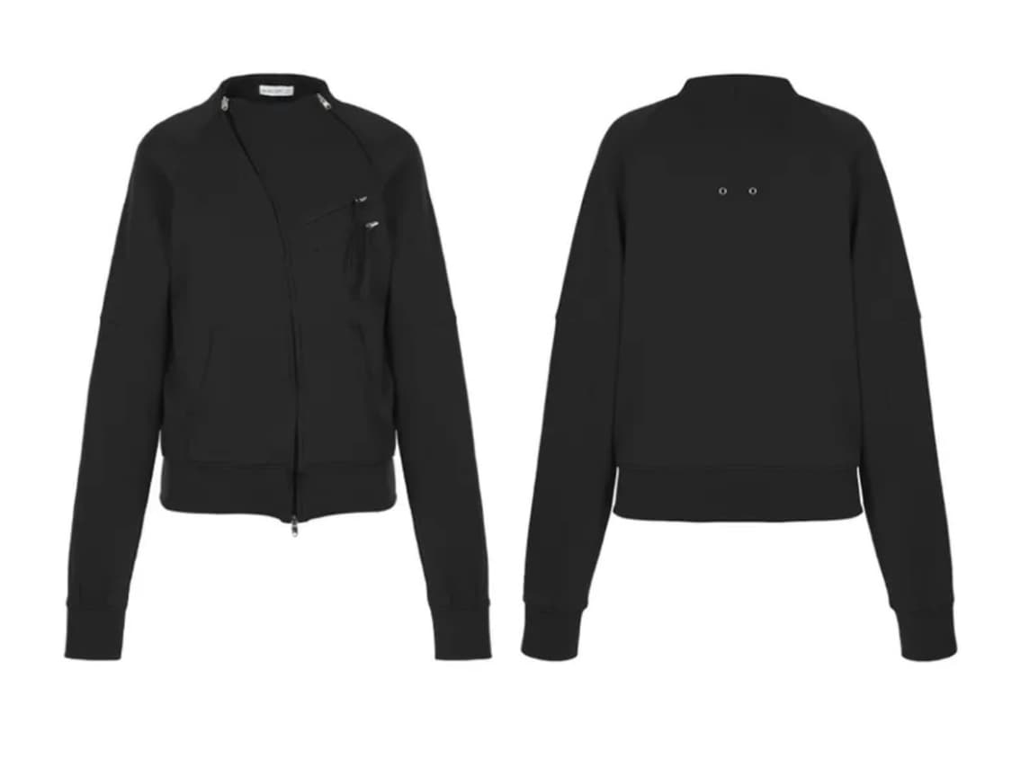 nache ZIP DETAIL TRACK JERSEY bk 상품이미지3