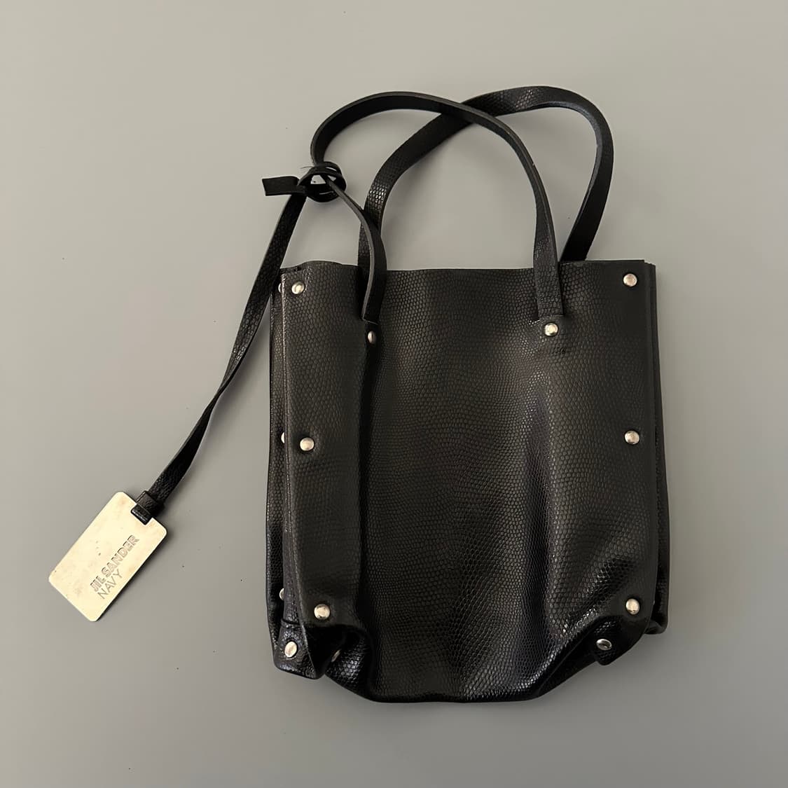 질샌더 jil sander navy 가죽 스몰 토트백 상품이미지2